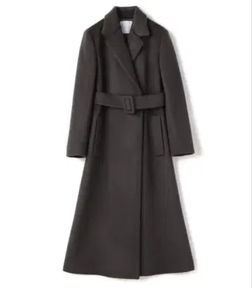 ESTNATION 울 코트 차콜 그레이 새상품급