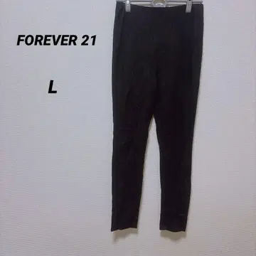 FOREVER 21 [ L ] 블랙 슬랙스 촉감이 좋다