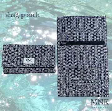 샤그 파우치 네이비