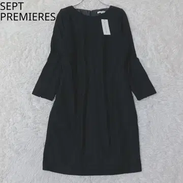 세트 프리미어 원피스 무릎 기장 긴팔 블랙 사이즈 40 포멀 가을/겨울