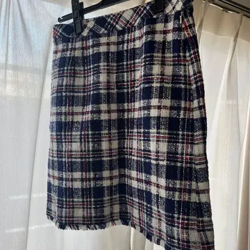 BROOKS BROTHERS 체크 무늬 미니 스커트 사이즈 0