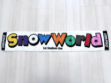 Snow Man 1st Stadium Live 타월