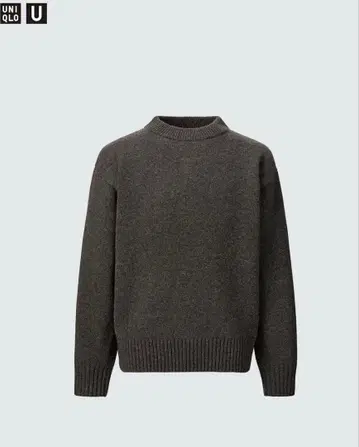 [새상품급] UNIQLO U 프리미엄 라무 로게이지 스웨터 L 사이즈