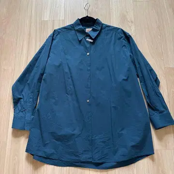 THE SHISHIKU 다크 블루 긴팔 셔츠 프리 사이즈