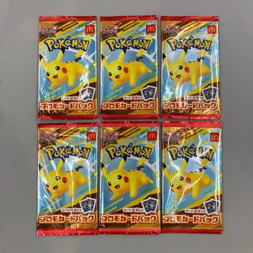 포켓몬 카드 프로모 카드 팩 2장입 6세트