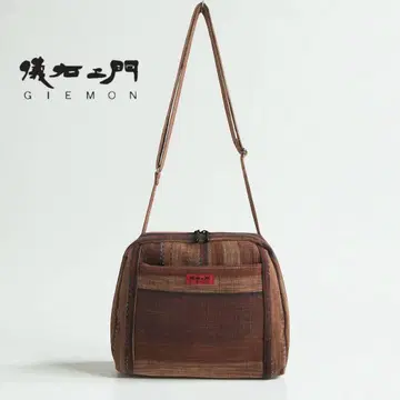 기우에몬 기에몬 구루메가스리의 숄더백 오카모토 상점