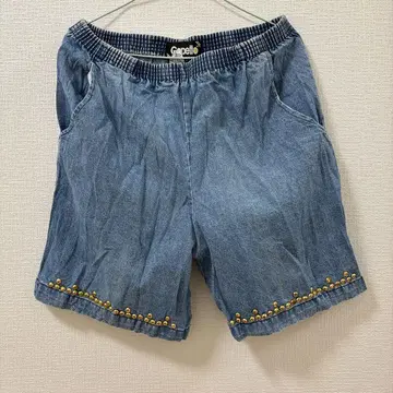 데님 숏팬츠