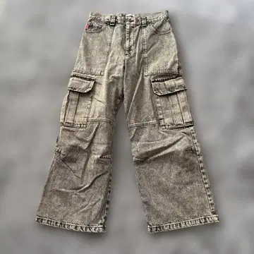 멋진 9090 카고 팬츠 그레이 L