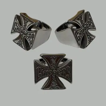 westcoastchoppers 아이언 크로스 반지 실버 반지