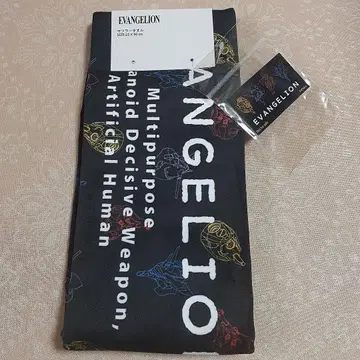 에반게리온 머플러 타월 스티커 포함 [새상품] EVANGELION
