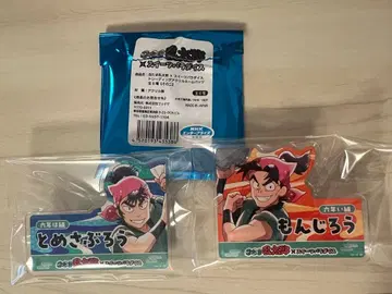 닌타마 스위츠 파라다이스 분지로&류사부로 아크릴 네임 배지