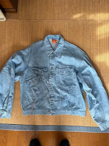 Fmacm 라이트 블루 데님 자켓 L 사이즈