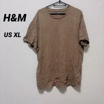 H&M 브라운 셔츠 US XL