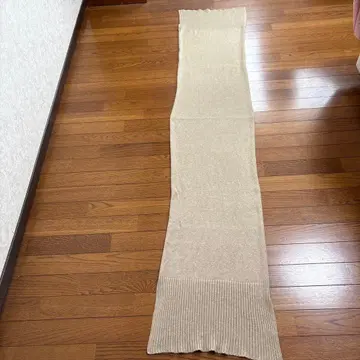 AKRIS 아크리스 캐시미어 100% 패브릭 이탈리아 베이지 니트 스톨