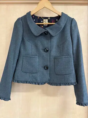 [ 2회 착용 새상품급 ] ANNASUI 프릴 자켓 M