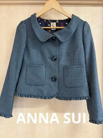 [단시간 착용 새상품급] ANNASUI 프릴 자켓 M