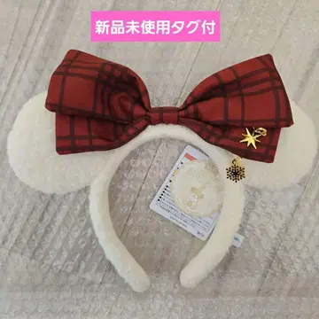택 포함 미사용 새상품 릴리린린 머리띠 디즈니 크리스마스 2025