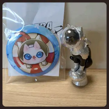 야노베 켄지 SHIP'S CAT (Crew/Black) 및 캔뱃지