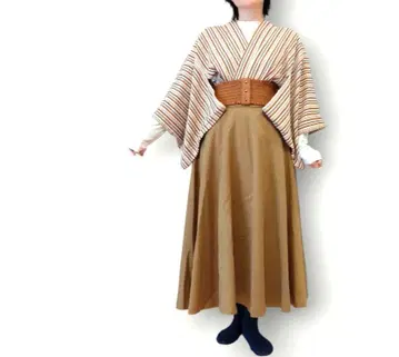 화양절충 코디 기모노 레트로 겉옷 4점 세트 즉시 구매 OK