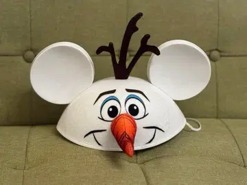 Disney 플로리다 디즈니 월드 올라프 이어 햇 팬 캡
