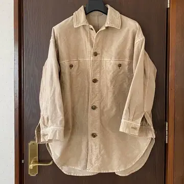 nest Robe 네스트로브 코튼 몰스킨 빅 셔츠 자켓