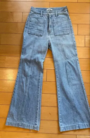 스나이델 데님 플레어 데님 0