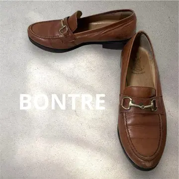 [ BONTRE ] 스페인산 천연 가죽 비트 로퍼 38