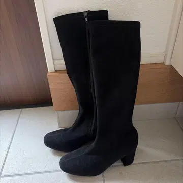 RANDA 란다 우천 겸용 스웨이드 롱 부츠