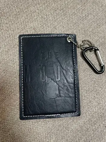 THE MODS 가죽 카드 케이스 블랙