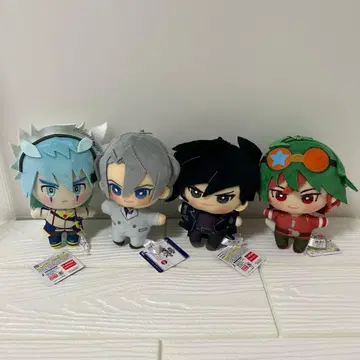 유희왕 듀얼몬스터즈 GX 미니콜레! 봉제인형 마스코트 전 4종 세트