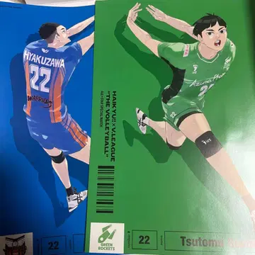 하이큐 V리그 V league 포스터 오시키 모모자와