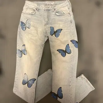 [ REPUTATION ] 버터플라이 데님 팬츠