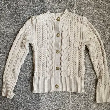 매킨토시 런던 MACKINTOSH 케이블 니트 가디건