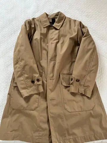 MHL./PROOFED COTTON NYLON TWILL COAT