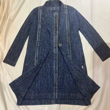 플리츠 플리츠 2종 세트 데님 패턴