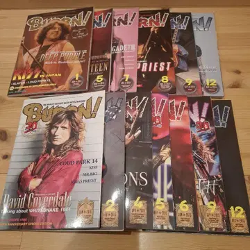 BURRN! 2014~2015년 13권 묶음