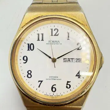 시티즌 포마 쿼츠 남성용 워치 골드 0928-S6972h