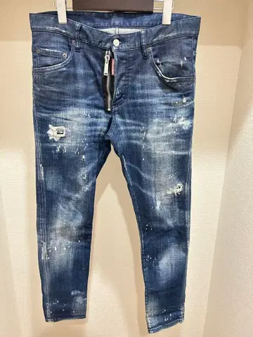 DSQUARED2 리페어 가공 데님 Skater Jean 디스퀘어드
