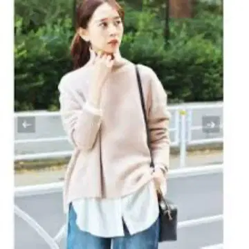 이에나 IENA AQUA5G 하이넥 풀오버