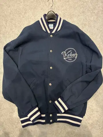 Keboz 바시티 자켓 네이비