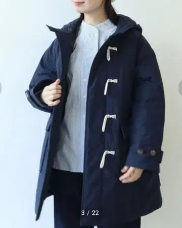 bulle de savon evo down 더플 코트