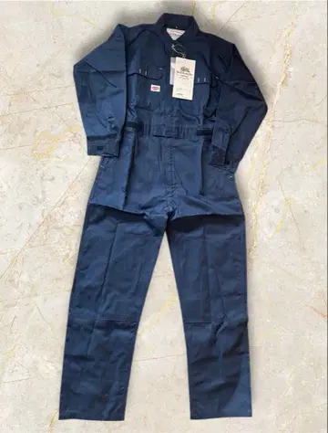 AUTO B I 네이비 남성용 작업복 사이즈 L 새상품