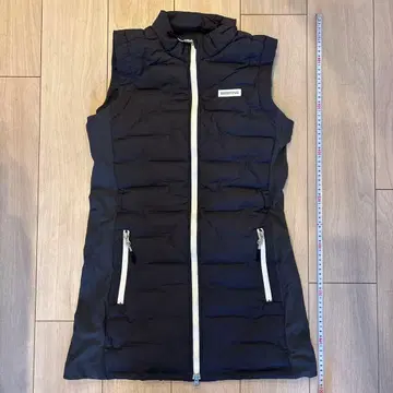 BRIEFING 네이비 다운 베스트 BRG223W39