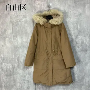 자유구 리버서블 롱 다운 코트 42