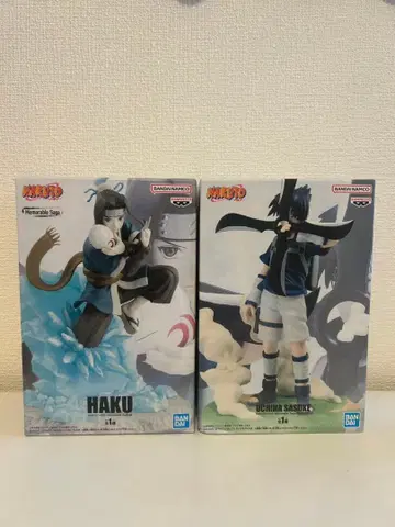 NARUTO 우치하 사스케 화이트 피규어 새상품