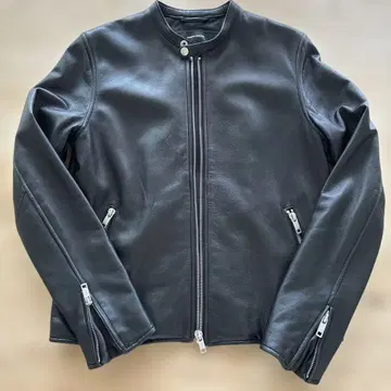 JOURNAL STANDARD 블랙 가죽 싱글 라이더