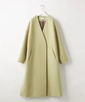 새상품 그린 라벨 릴랙싱 코트 XS LIME