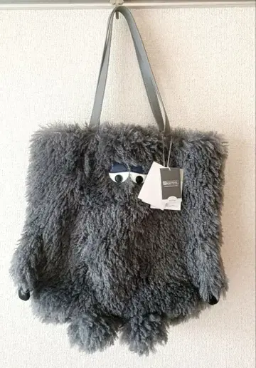 퍼니 몬스터 에코 퍼 토트백 백팩 그레이 UMA
