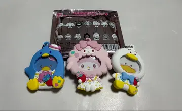 [ 새상품 미사용 ] 산리오 사진 배지 부착 마스코트