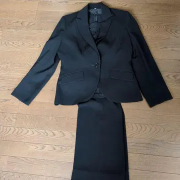 블랙 포멀 수트 레이스 이너 포함